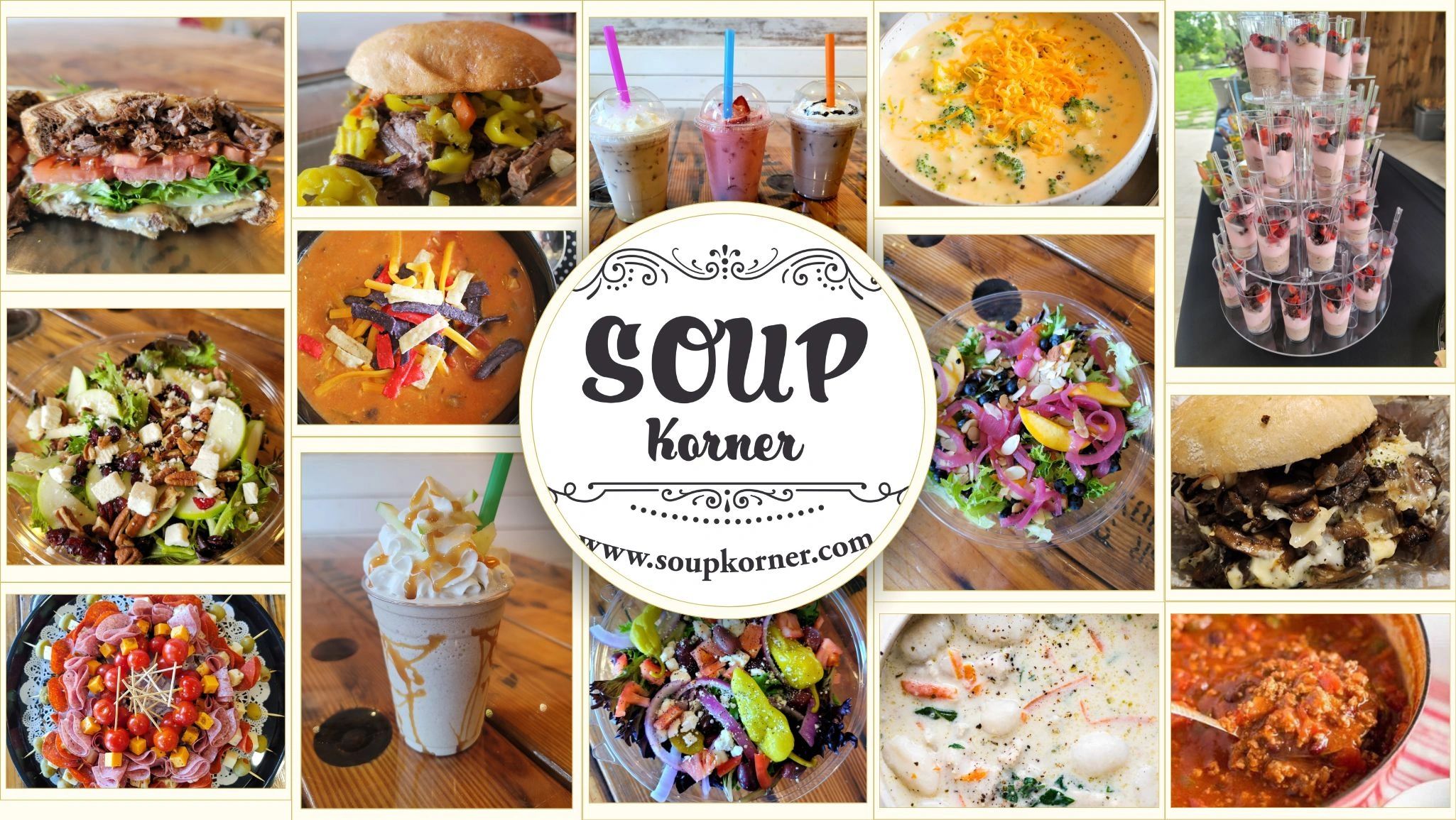 Soup Korner Food, Sandwiches, Soup Kitchen